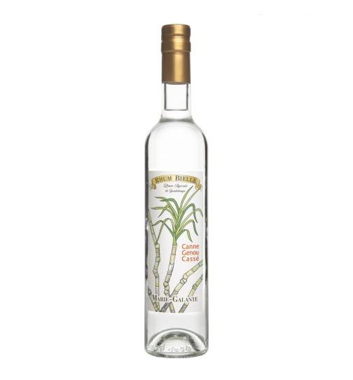  Rhums Blancs BIELLE Canne Genou Cassé 59% 50cl