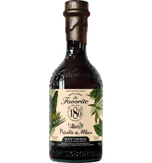  Rhums Blancs LA FAVORITE Cuvée 180 ans Mars 56%
