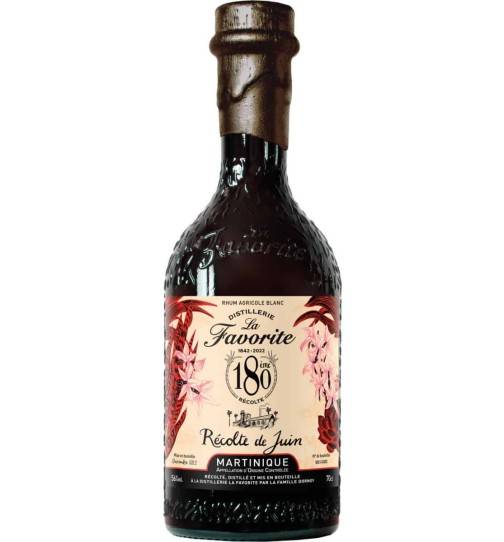  Rhums Blancs LA FAVORITE Cuvée 180 ans Juin 56%