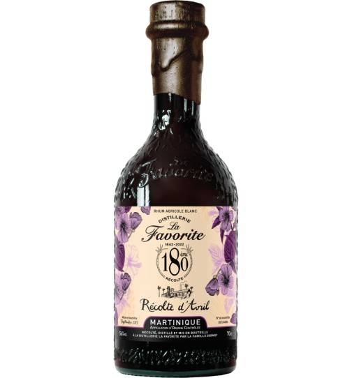  Rhums Blancs LA FAVORITE Cuvée 180 ans Avril 56%