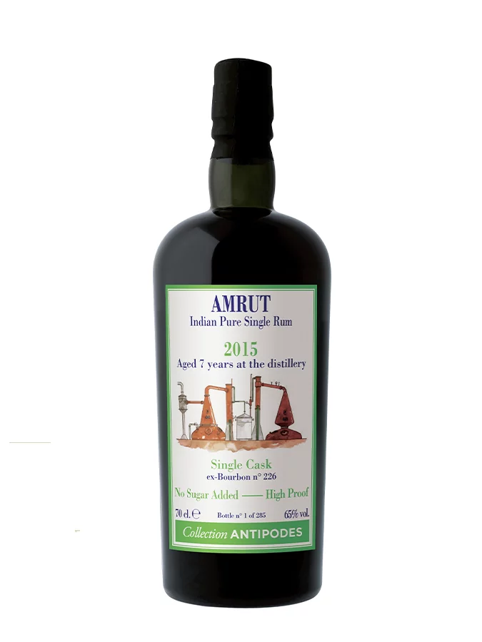 AMRUT 7 Ans 2015 Jaggery Single Cask 226 Vélier 62.8% AMRUT 7 Ans 2015 Jaggery Single Cask 226 Vélier 62.8%