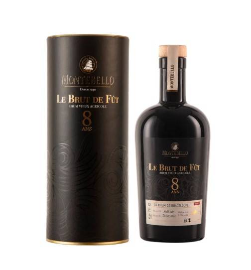  Guadeloupe MONTEBELLO 8 Ans Le Brut de Fût Batch 1 47.9%