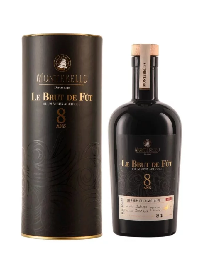 MONTEBELLO 8 Ans Le Brut de Fût Batch 1 47.9% MONTEBELLO 8 Ans Le Brut de Fût Batch 1 47.9%