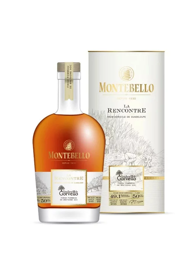 MONTEBELLO 7 Ans La Rencontre Finish Pommeau 49.1% 50cl MONTEBELLO 7 Ans La Rencontre Finish Pommeau 49.1% 50cl
