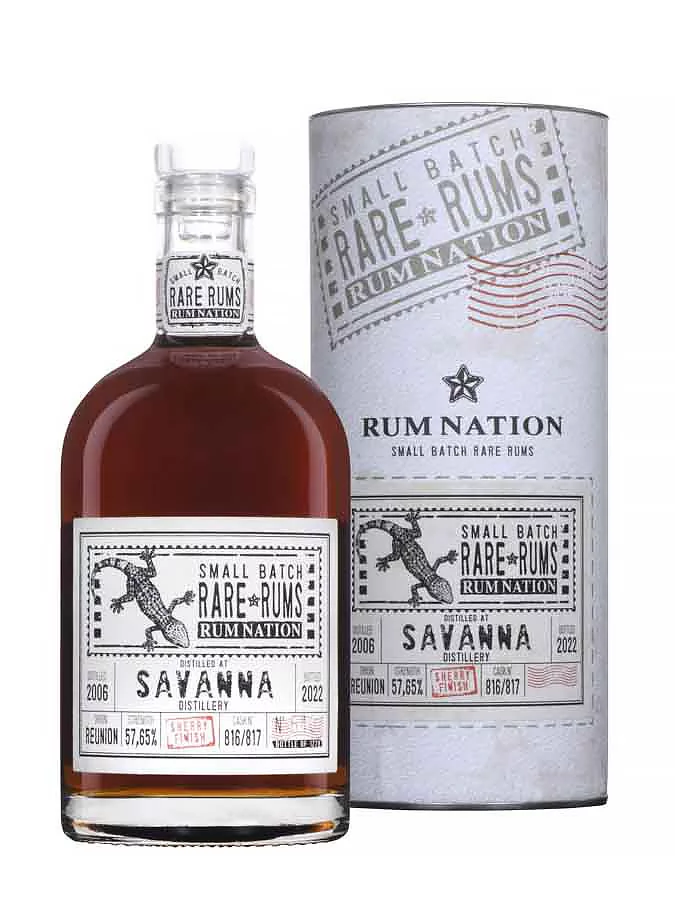 RUM NATION 2006 Savanna Traditionnel Sherry Finish 57,65%