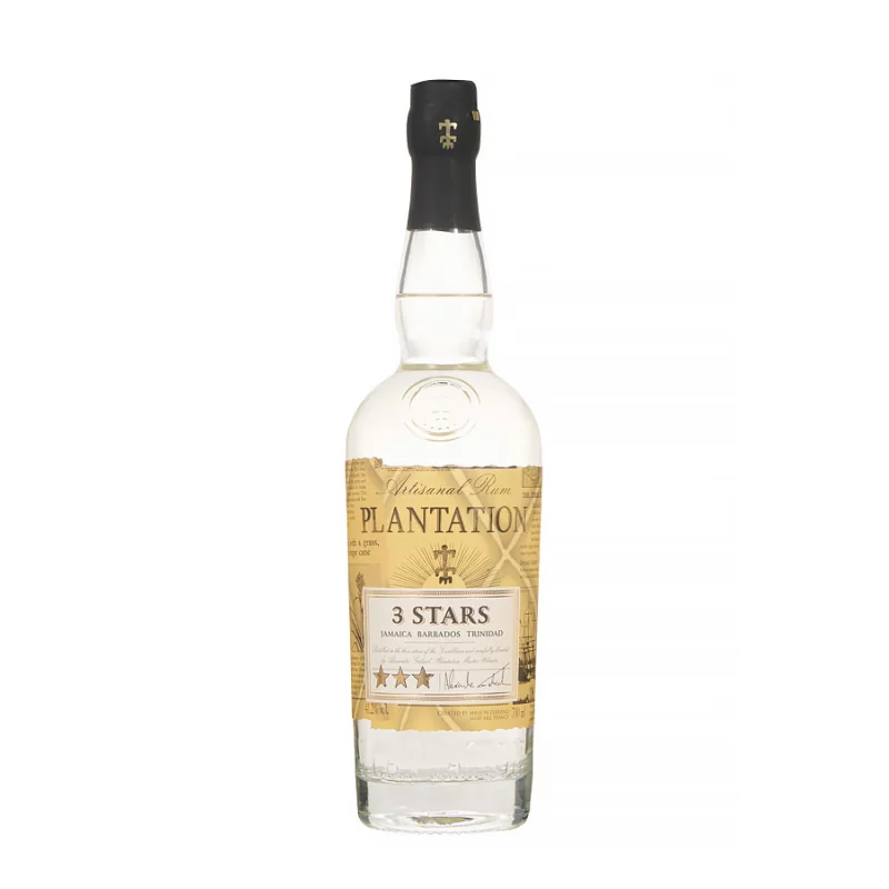  Rhums Blancs PLANTATION Three Stars White Rum 41,2%