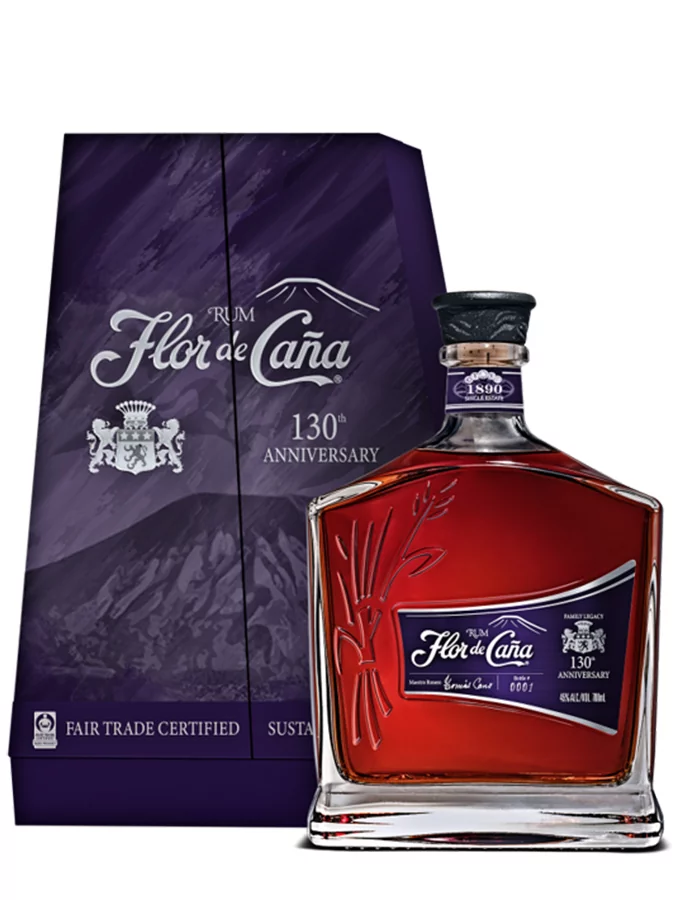 FLOR DE CANA 130th anniversary 45% FLOR DE CANA 130th anniversary 45%