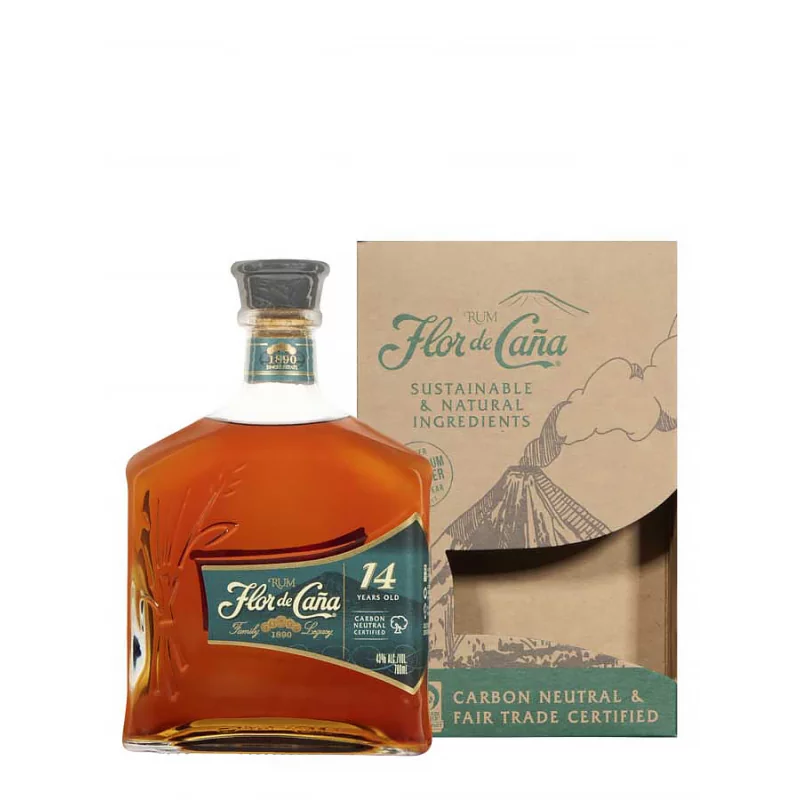  Rhums Vieux FLOR DE CANA 14 ans 43%