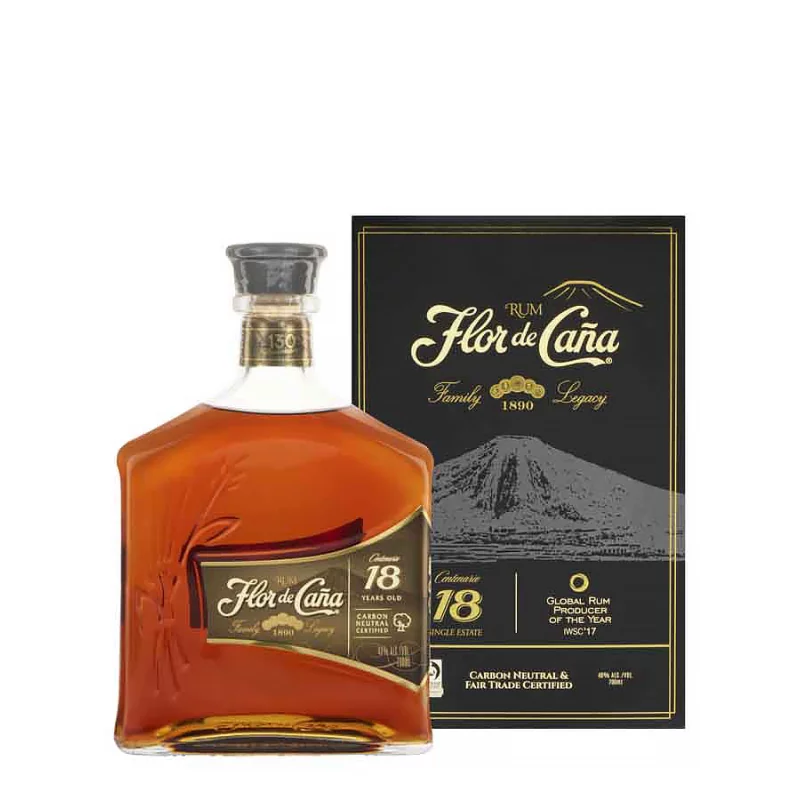  Tous Nos Rhums FLOR DE CANA 18 ans 40%