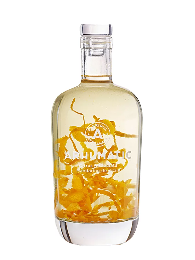 Rhum Arrangé ARHUMATIC Mandarine de Sicile (Citrus Reticulata) 28%