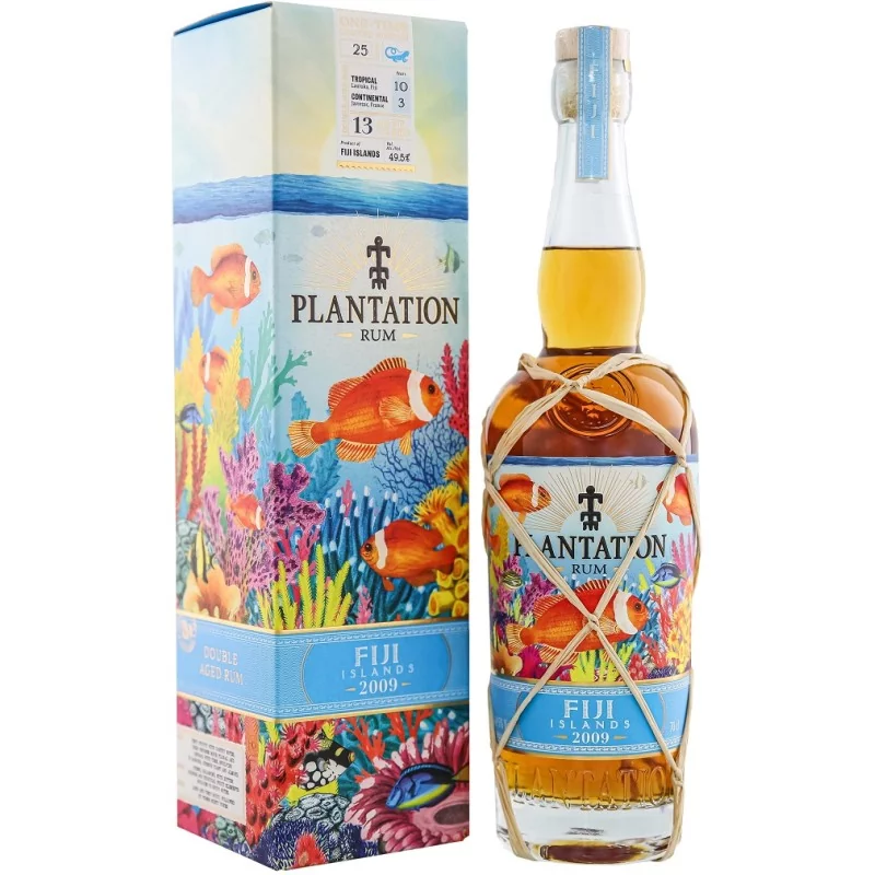  Rhums Vieux PLANTATION RUM 2009 FIJI 49,5%
