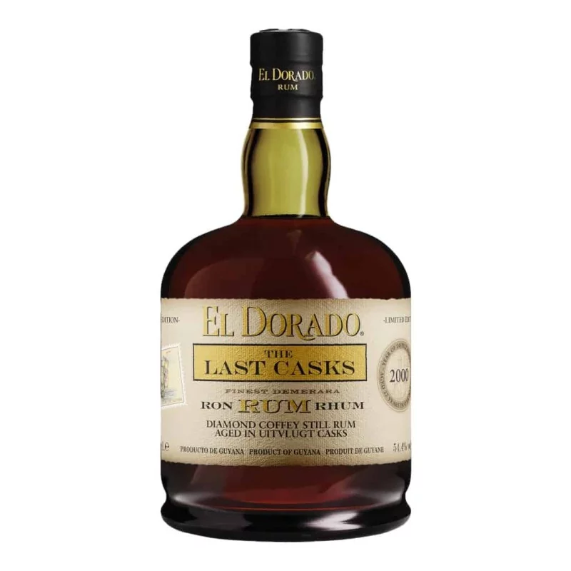  Rhums Vieux EL DORADO The Last Casks Diamond Coffey Uitvlugt 22 ans 2000