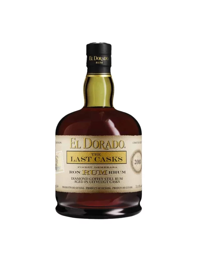 EL DORADO The Last Casks Diamond Coffey Uitvlugt 22 ans 2000