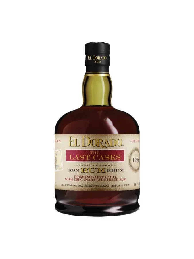 EL DORADO The Last Casks Diamond Coffey & Tri-Canada 1998 49,1% EL DORADO The Last Casks Diamond Coffey & Tri-Canada 1998 49,1%