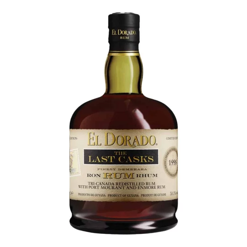  Rhums Vieux EL DORADO The Last Casks Tri-Canada & Port Mourant & Enmore 1998 50.3%