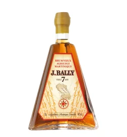  Martinique BALLY 7 ans Bouteille Pyramide 45% (avec étui)