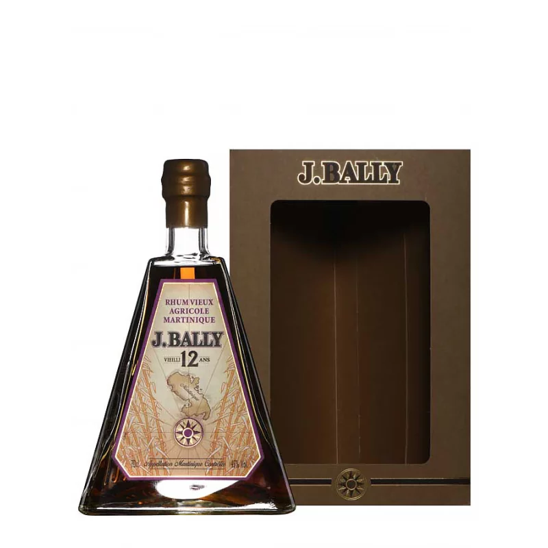  Martinique BALLY 12 ans Bouteille Pyramide 45%