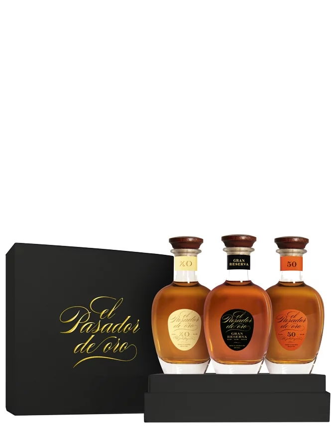 EL PASADOR DE ORO Coffret 3x20cl 43,33% EL PASADOR DE ORO Coffret 3x20cl 43,33%
