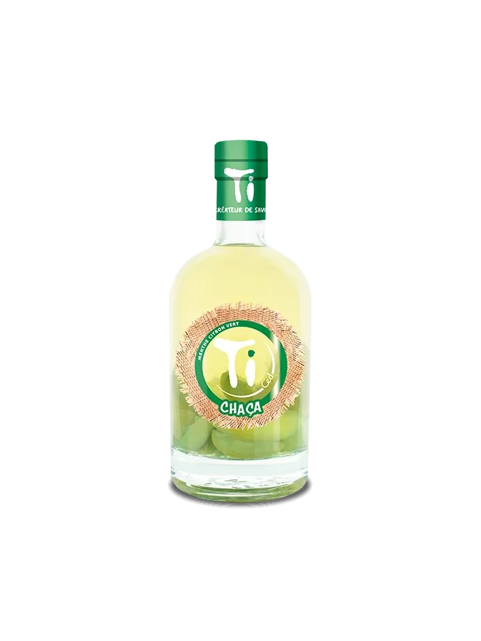 Rhum Arrangé CED Ti Chaça Menthe Citron Vert 36%