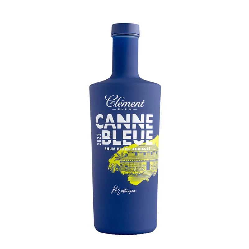  Rhums Blancs CLEMENT 2022 Canne Bleue 50%