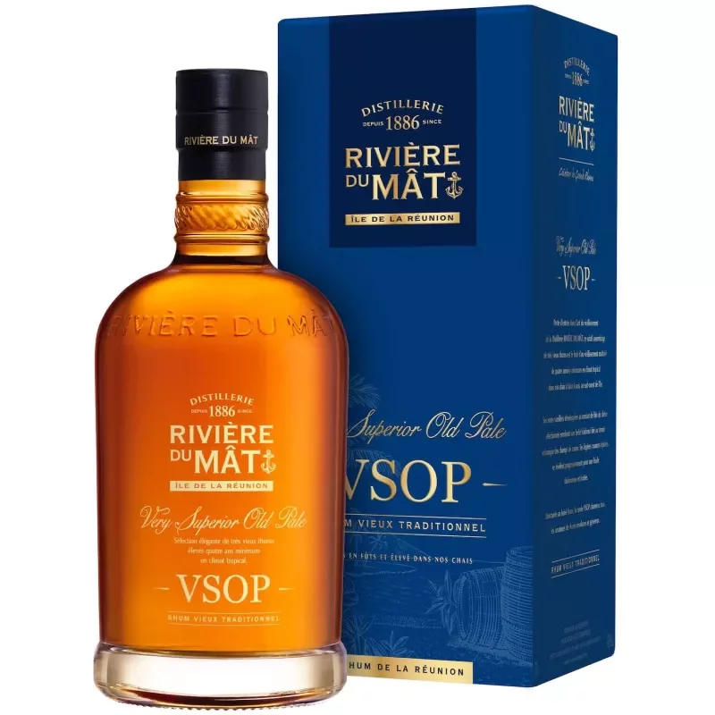  La Réunion RIVIÈRE DU MÂT Très Vieux Rhum VSOP 43%