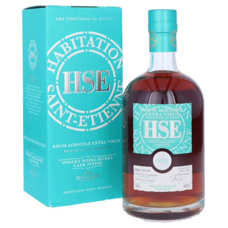  Rhums Agricoles HSE Single Malt Rozelieures 2013 44%