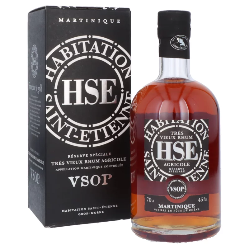 HSE RHUM réserve spéciale V.S.O.P. 45 %