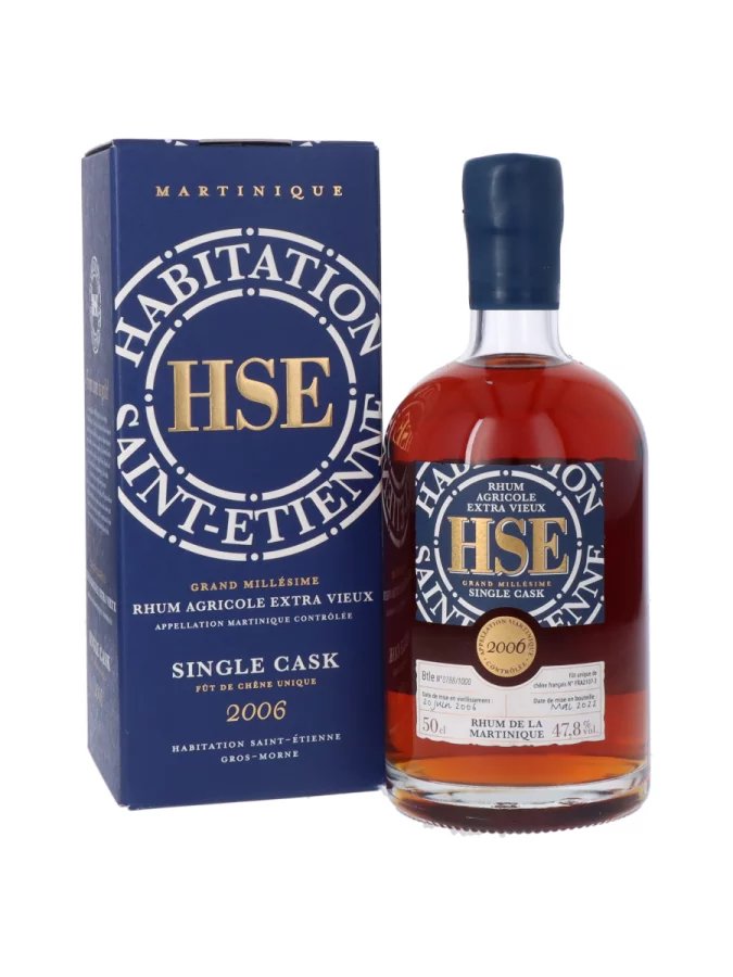 HSE Extra Vieux Single Cask 2006 47.8% 50cl