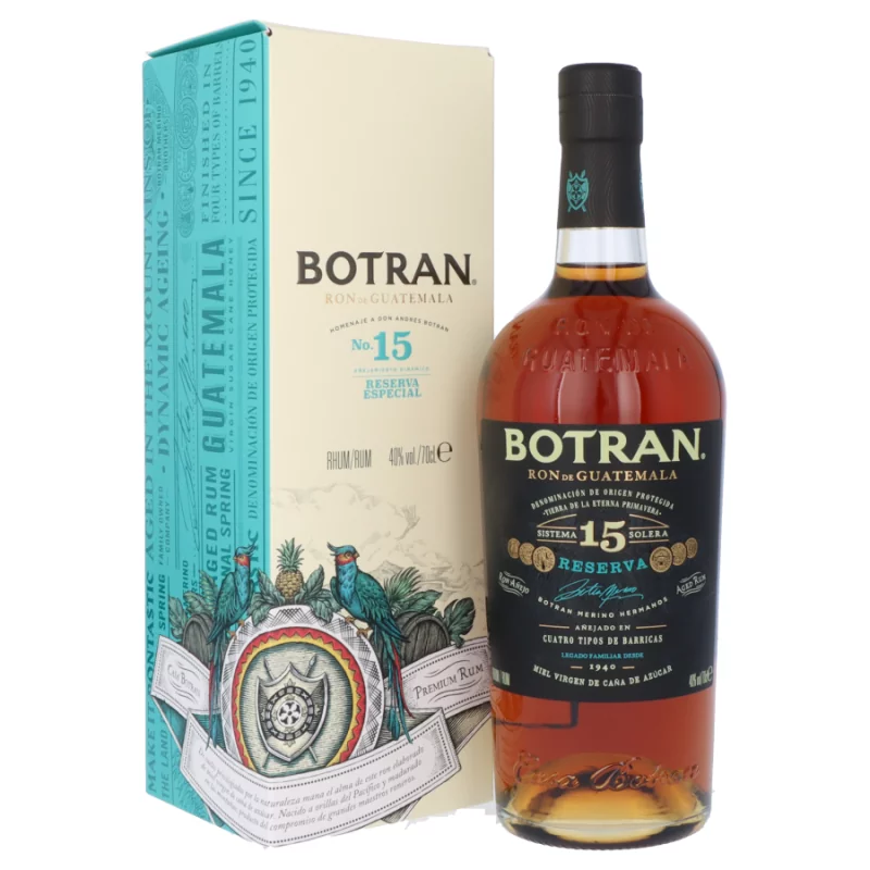  Tous Nos Rhums BOTRAN 15 ans Reserva Solera 40%