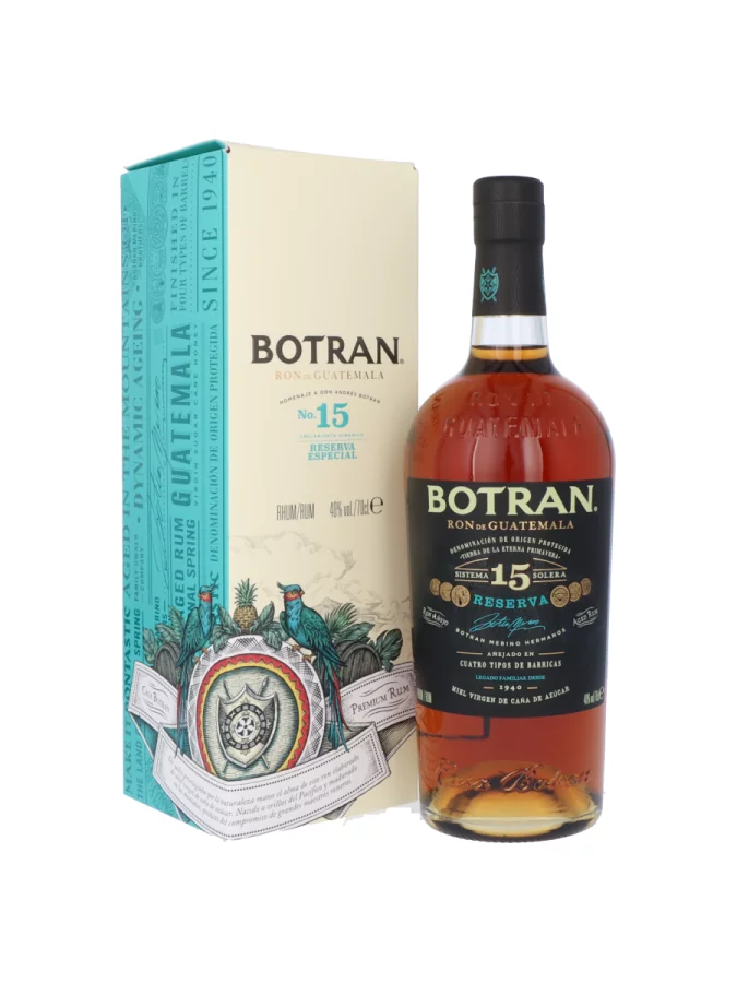 BOTRAN 15 ans Reserva Solera 40%