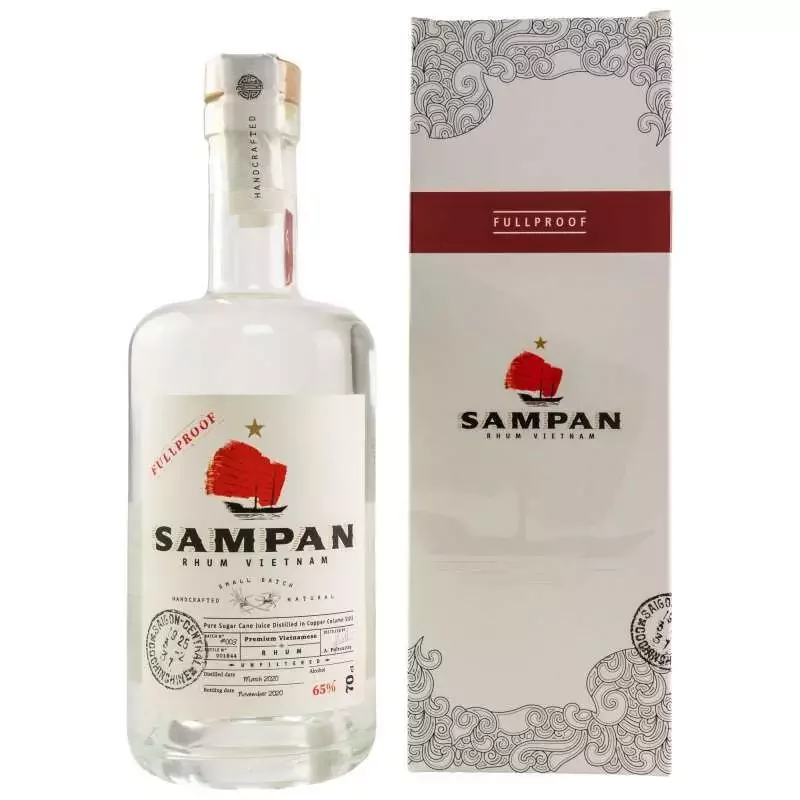  Rhums Blancs SAMPAN Blanc Full proof 65%