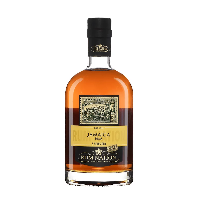  Rhums Vieux RUM NATION 5 ans Jamaica Pot Still Sherry Finish Oloroso 50%