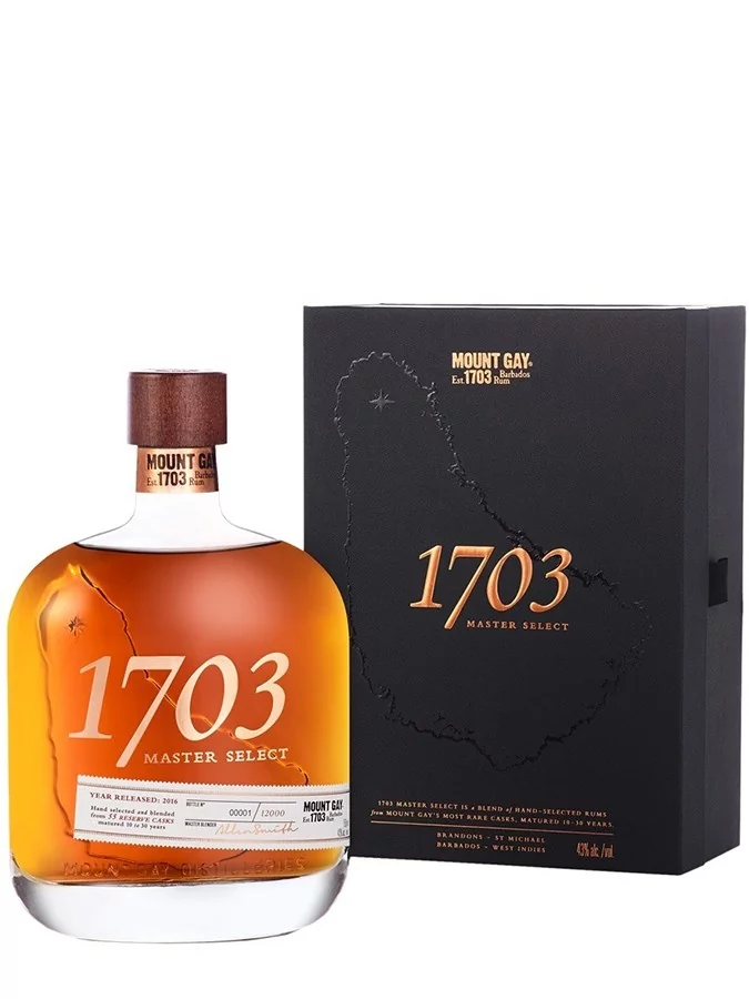 MOUNT GAY 1703 Master Select - 2020 43% MOUNT GAY 1703 Master Select - 2020 43%
