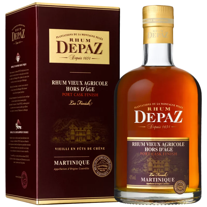  Rhums Agricoles DEPAZ Xo Port Cask Finish 45%