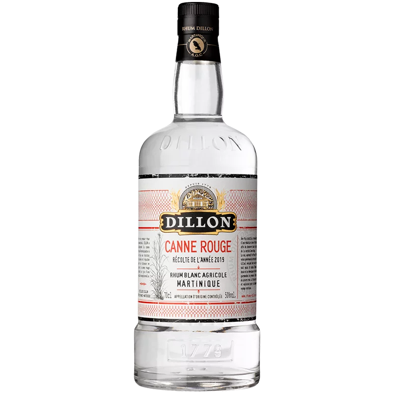  Rhums Agricoles DILLON Canne Rouge 2019 50%