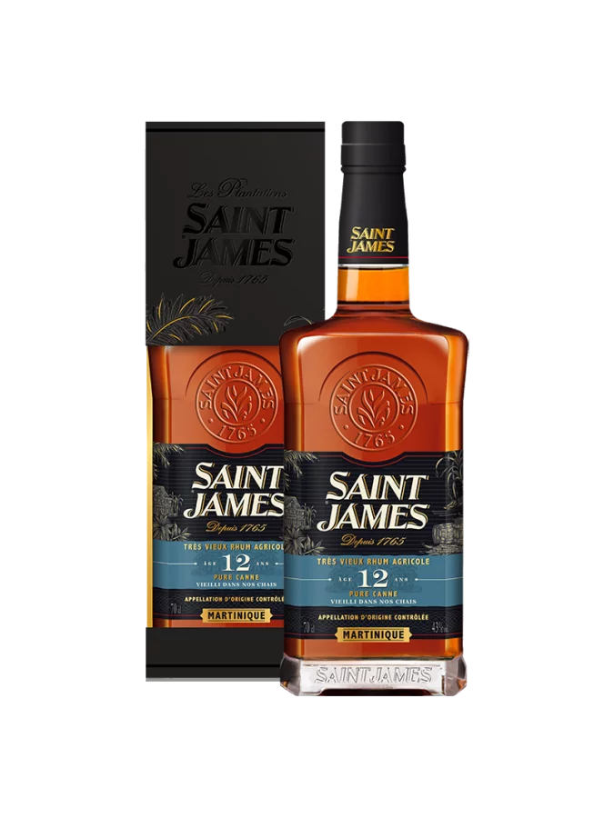 SAINT JAMES Très Vieux Rhum 12 Ans 43%