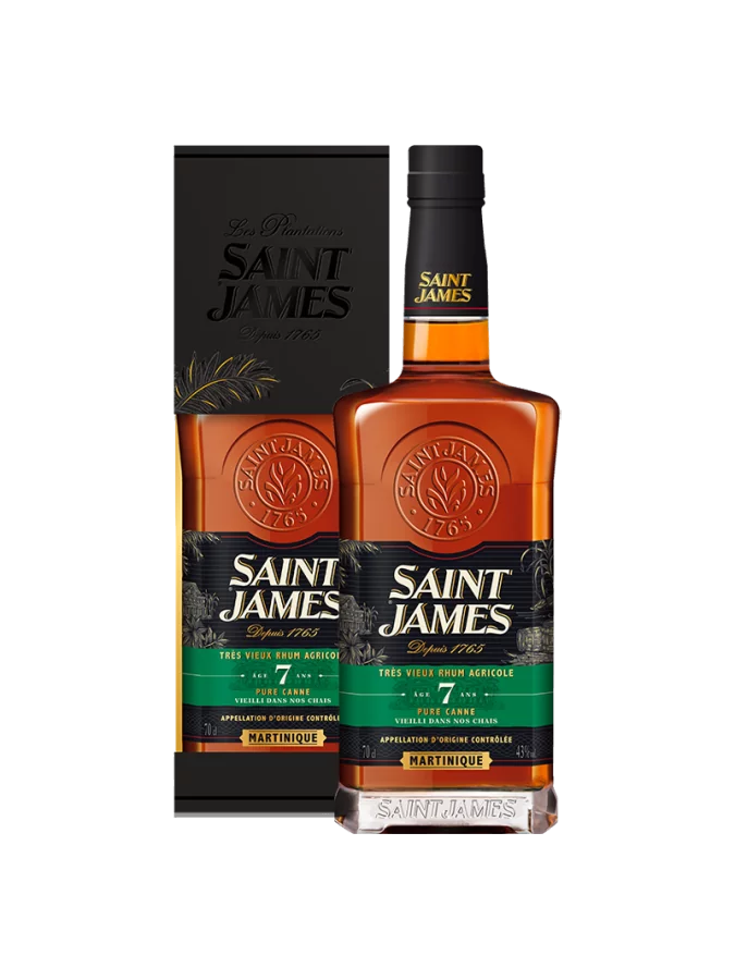 SAINT JAMES Très Vieux Rhum 7 Ans 43%