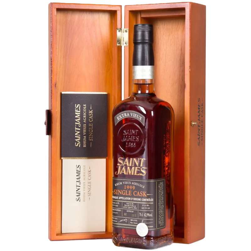  Rhums Agricoles SAINT JAMES Single Cask 1999 42.7%