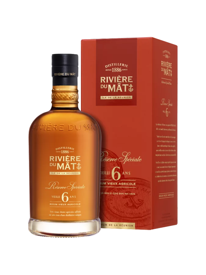 RIVIÈRE DU MÂT Agricole Vieux 6 Ans 43% RIVIÈRE DU MÂT Agricole Vieux 6 Ans 43%