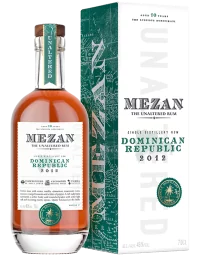  Rhums Vieux MEZAN Dominican Republic 10 Ans 2012 46%