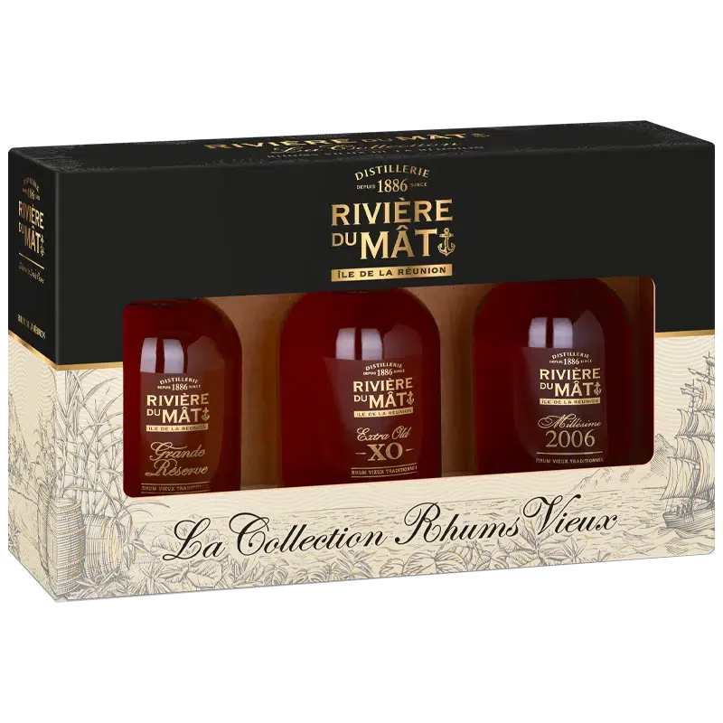 Coffret Rhums du Sud  Arrangé  x3