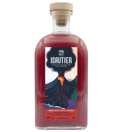  Rhum Arrangé Rhum Arrangé ISAUTIER Volcanique Goyavier Ananas Piment 30% 70cl