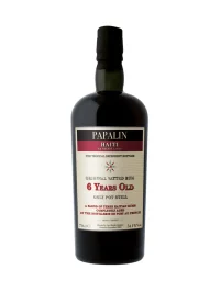  Rhums Vieux PAPALIN 6 Ans Haïti Ex Sherry Cask 54.1% (Avec étui)