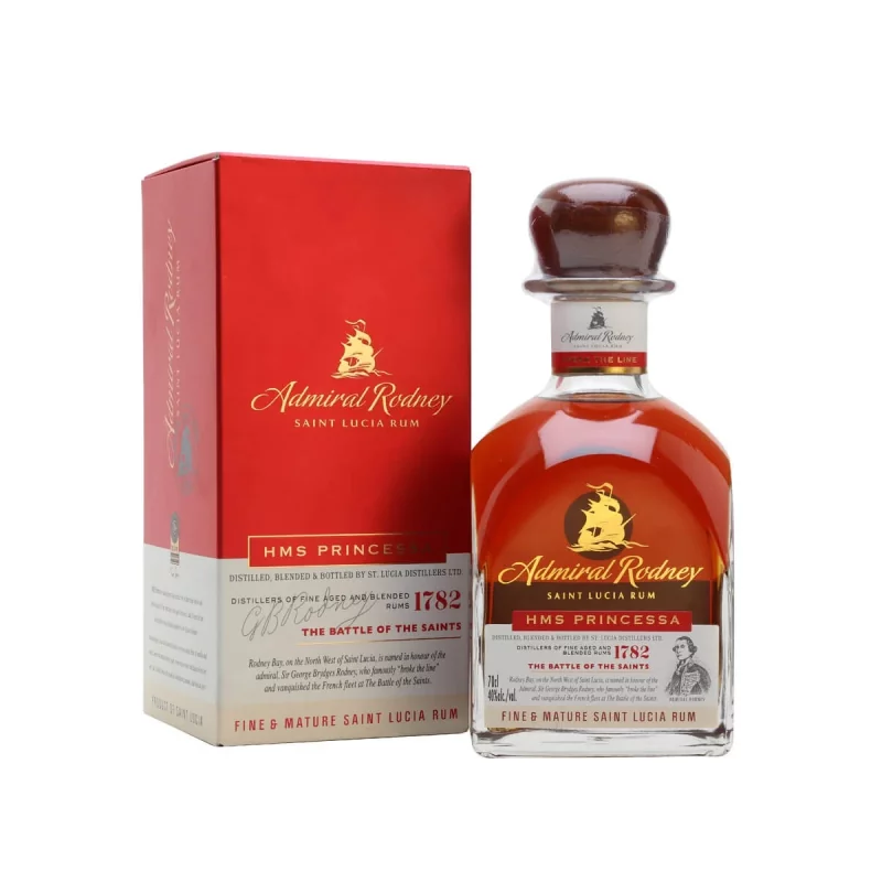  Rhums Vieux Admiral Rodney Princessa 40%