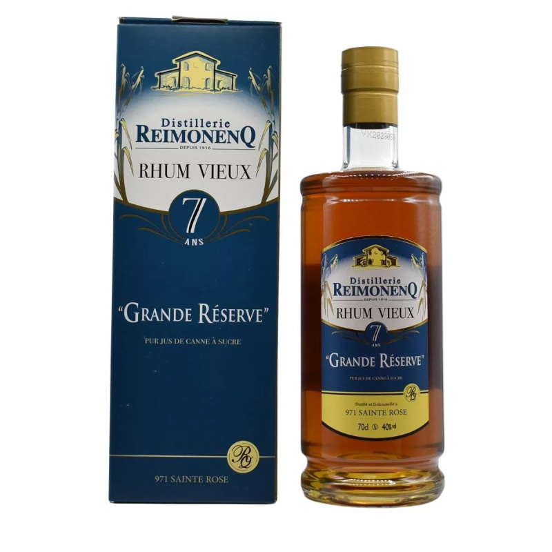  Rhums Vieux REIMONENQ 7 ans Grande Reserve 40%