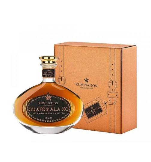 Coffret cadeau rhum Villa Ron (0,5 l) avec deux verres tumbler dans une  caisse ancienne - Maison Privée : : Epicerie