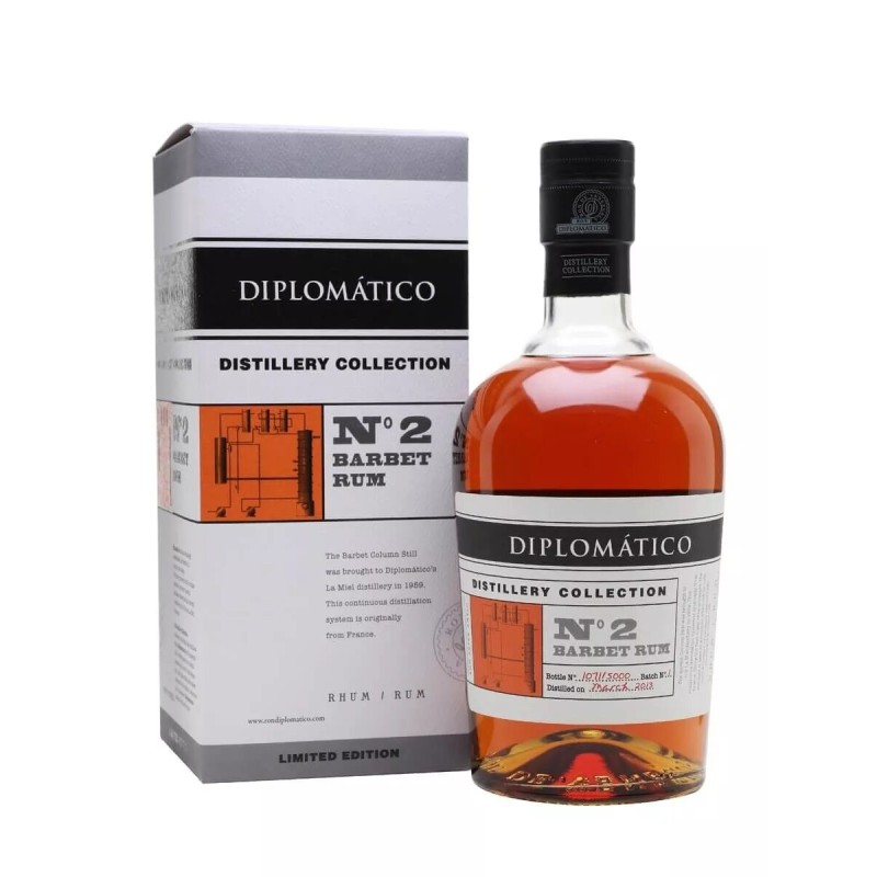  Tous Nos Rhums DIPLOMATICO N°2 Barbet 47%