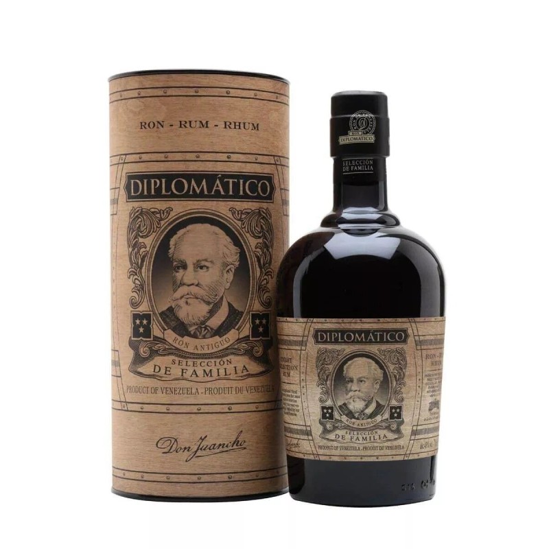  20 rhums pour débuter DIPLOMATICO Selección de Familia 43%