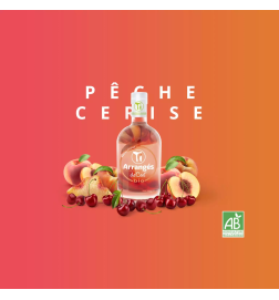 Rhum Arrangé CED - Pêche Cerise Bio 21%