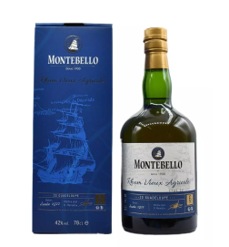 MONTEBELLO Rhum Vieux 6 Ans Cuvée 2022 42% (Nouvel étui)